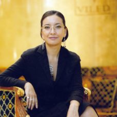 Leila Khrapunova, president of VILED company, city of Almaty, 2003