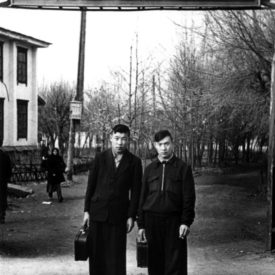 1955 год. Село Чемолган Слева Кадылбек