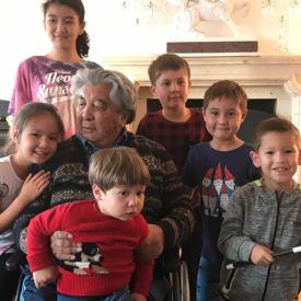 С правнуками г. Женева 2017 г.