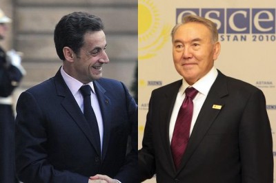 Саркози и Назарбаев